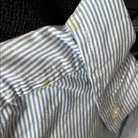 Boy’s Blue Striped Shirt - Picture 5 of 6